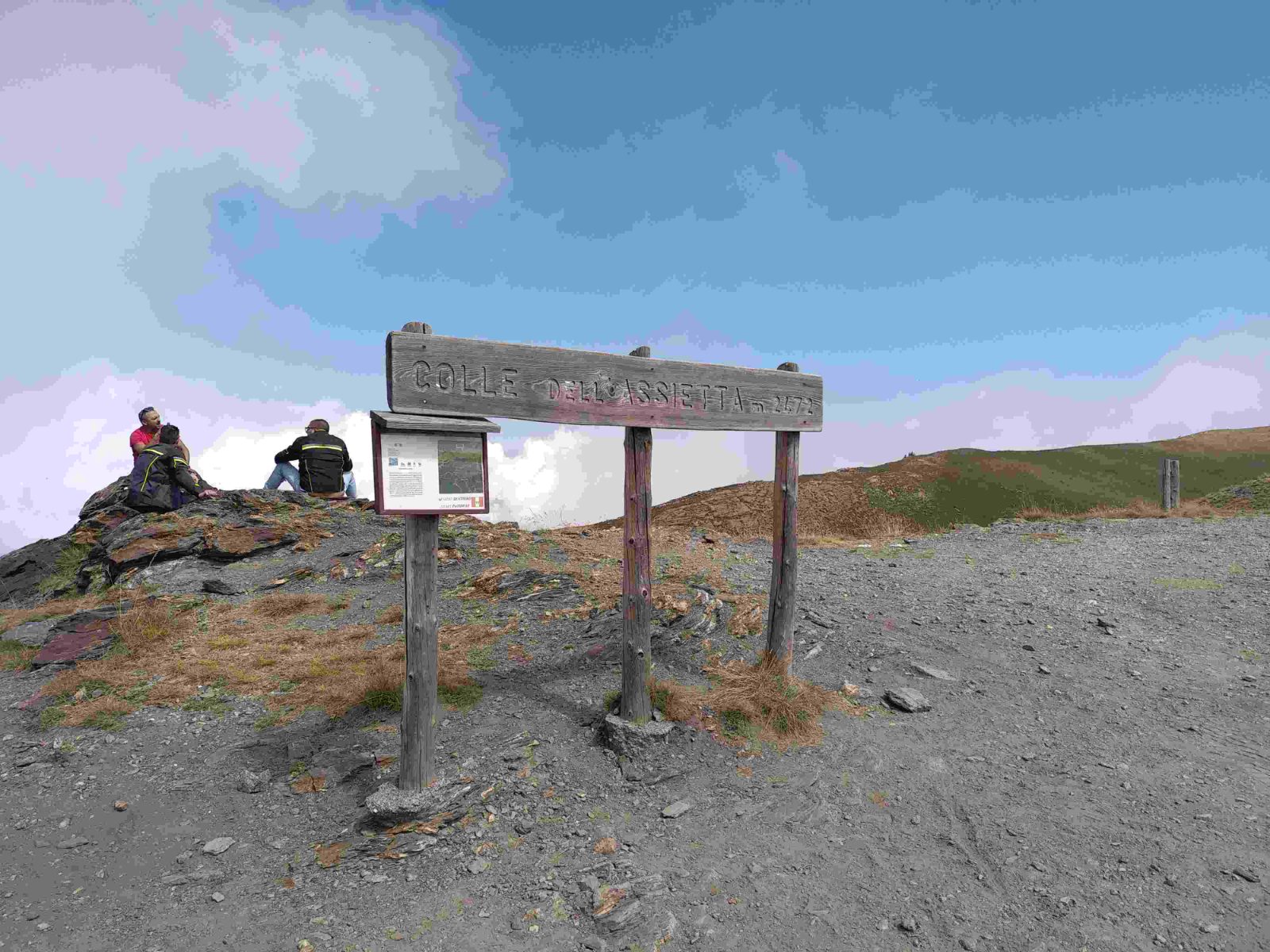 Colle dell Assietta 2472 m — Juillet 2025 lors d'un road trip Franco/Italien
